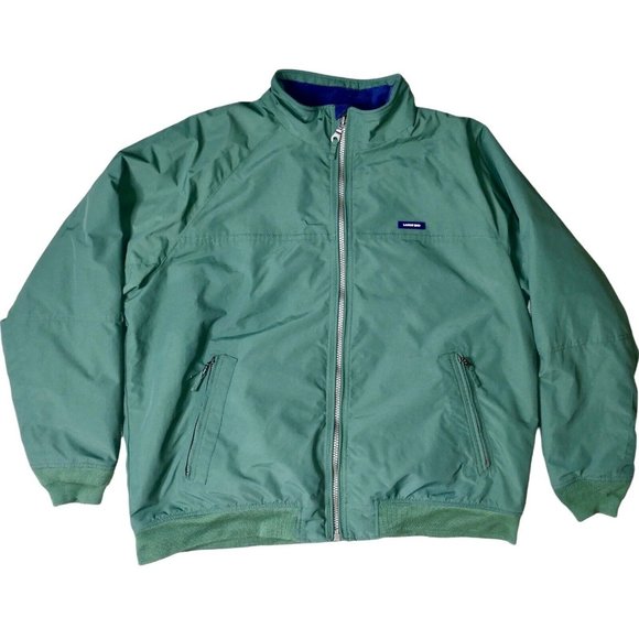 Lands End Other - Lands End Squall Waterproof Fleece Insulated Full Zip Green Mens Coat Jacket XXL